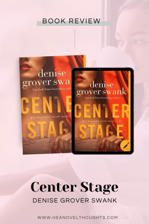 Center Stage is the beginning of an all-new romantic mystery series from Denise Grover Swank, the Magnolia Steele Mystery series.