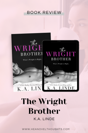 The Wright Brother is a small town, second chance contemporary romance. With a single dad and forbidden this is a sexy must read.