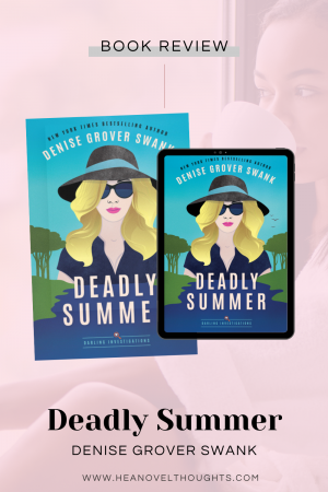 Deadly Summer is more of a cozy mystery than it is a romantic to suspense to me but it really was truly entertaining and kept me on the edge of my seat.