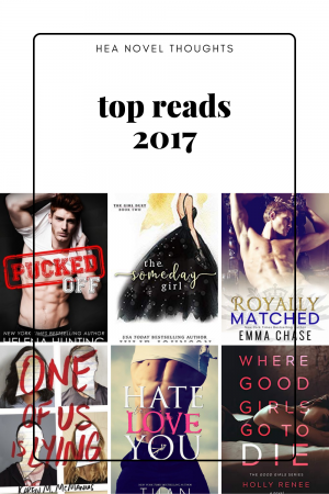 The top 10 reads of 2017 are in and they will have you laughing, crying, falling in love and trying to figure out who done it.