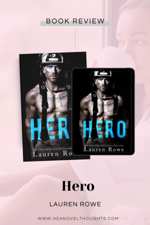 Hero is SO moving, I started this book prior to church one morning, after I did my makeup, so I feel the need to issue a mascara alert.