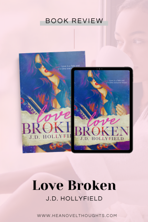 Love Broken was a well a written story that had such a fun plot with the author and cover model relationship and it brought the drama!