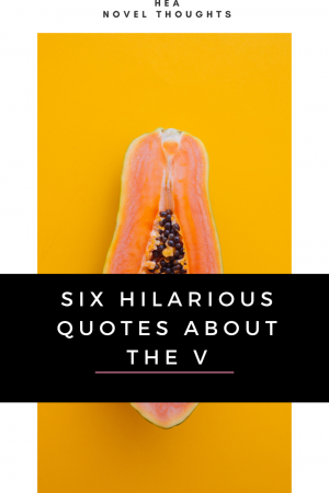 Six quotes all about the v that will bring tears to your eyes in laughter, these are some serious LOL moments and I can't stop giggling.