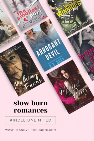 These 12 authors have cornered the Kindle Unlimited Slow Burn Romance market. These sizzling stories will have you panting for more!