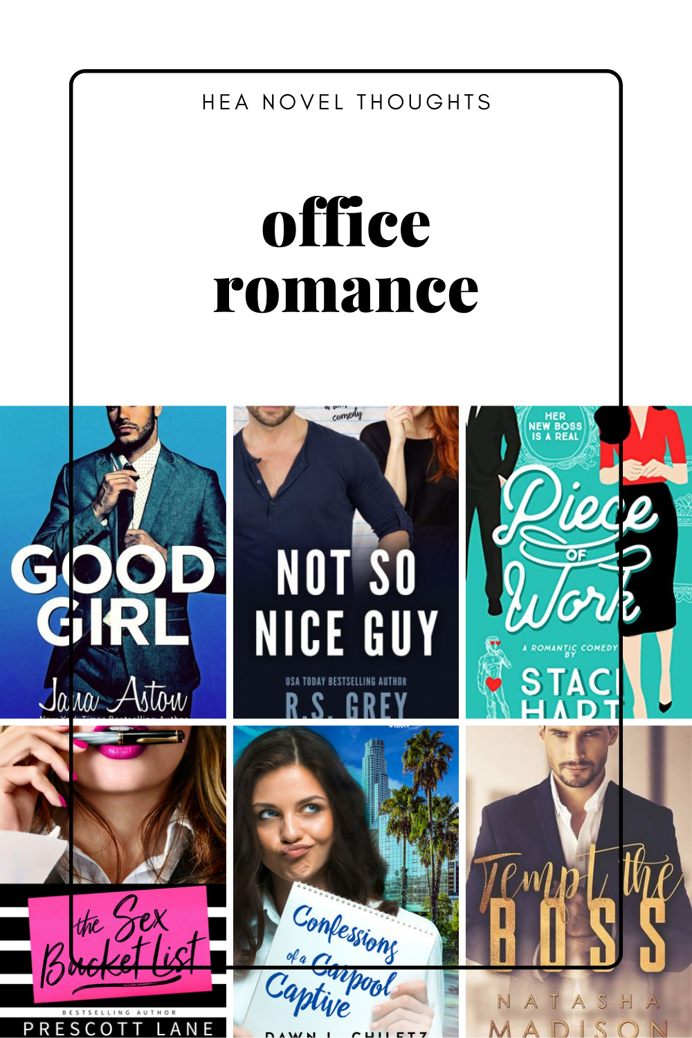 The Hottest Office Romances - HEA Novel Thoughts