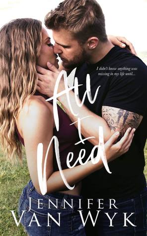 All I Need by Jennifer Van Wyk is an emotional story that will have you laughing crying and smiling. The characters and the town will steal your heart!