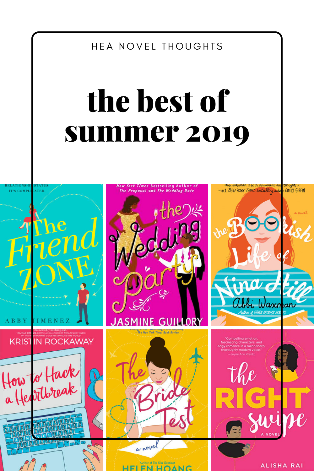 The Best New Books to Read this Summer - HEA Novel Thoughts