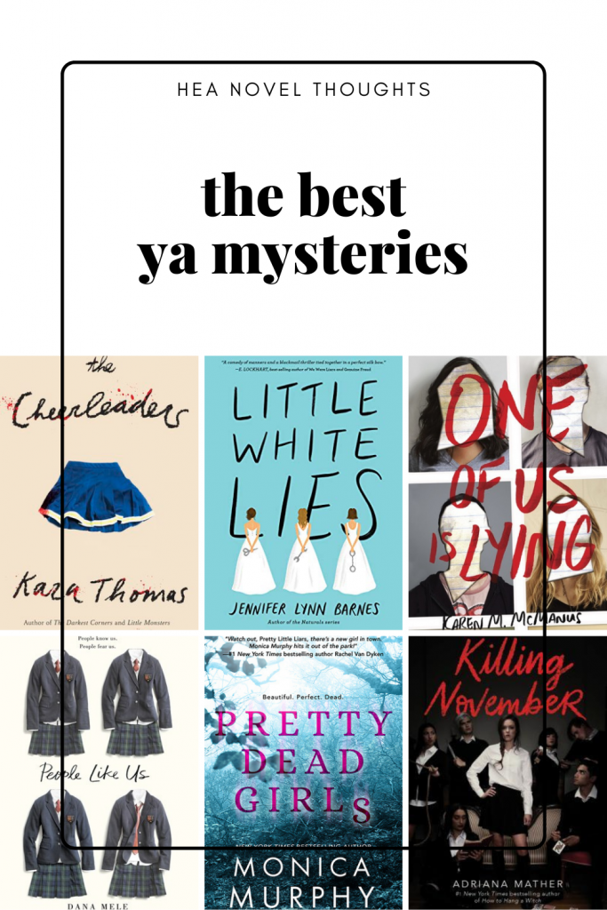 The best young adult mysteries for fans of Pretty Little Liars and drama filled novels about pretty and popular high school students.