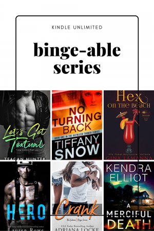 These Kindle Unlimited romance series will satisfy your every mood and keep you stocked up on romance reads for months to come.