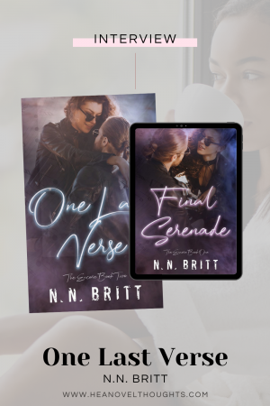 I am so excited to interview author N.N. Brit and share the covers for her upcoming angsty rockstar romance duet, Encore.
