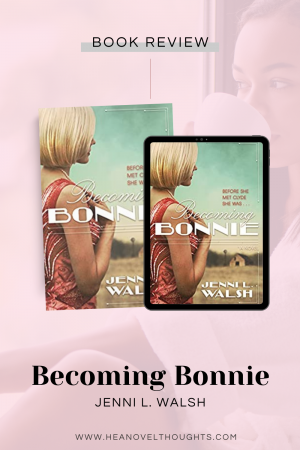 Becoming Bonnie was riveting and the facts lined up with history. Although this is fiction, it was authentic and well written.