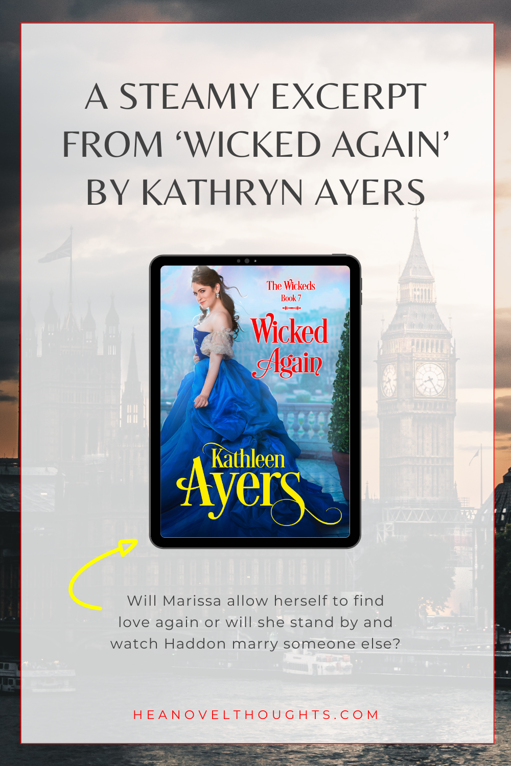 A Steamy Excerpt from ‘Wicked Again’ by Kathleen Ayers