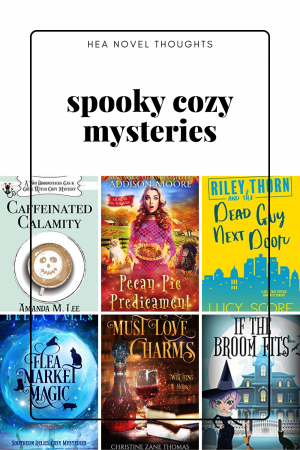 Looking for a book to get you in the Halloween mood without all the gore? Then you need to check out a cozy mystery that will set the mood!