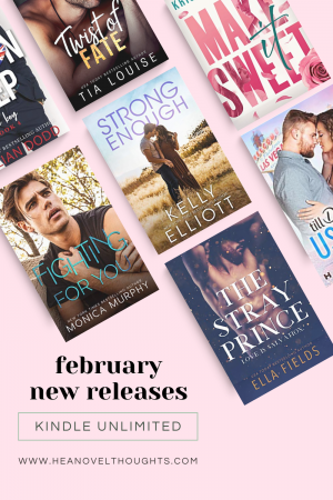 These ten February 2021 new book releases are a variety of romances that will fit your every mood, from small town to dark romance.