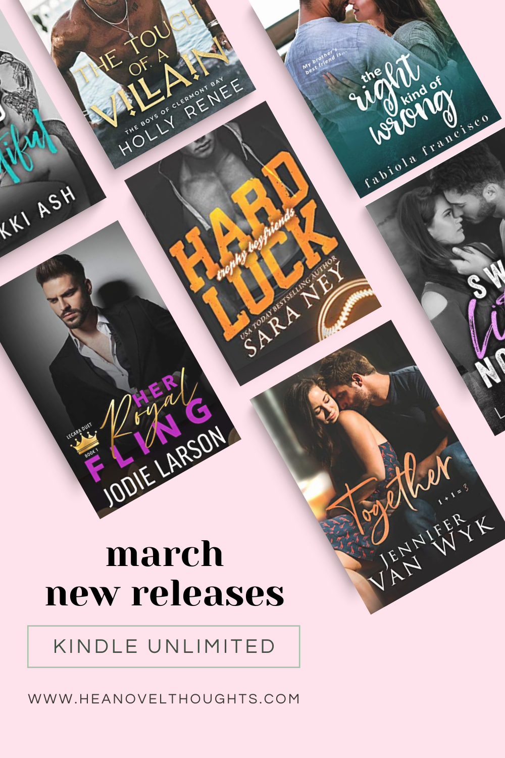 March 2021 New Book Releases in Kindle Unlimited