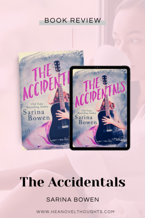 The Accidentals is the break out Young Adult novel from Sarina Bowen and I hope this isn’t her only dip in the young adult pond!