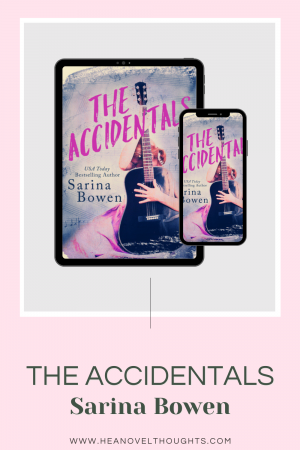 The Accidentals is the break out Young Adult novel from Sarina Bowen and I hope this isn’t her only dip in the young adult pond!
