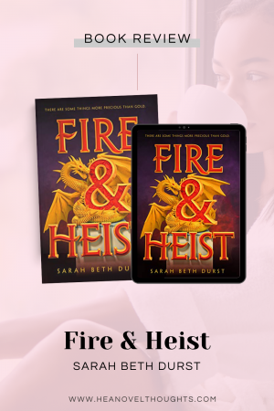 Fire and Heist is Oceans 11 meets Dungeons and Dragons in a tale about believing in yourself. I adored this story and I never wanted it to end!
