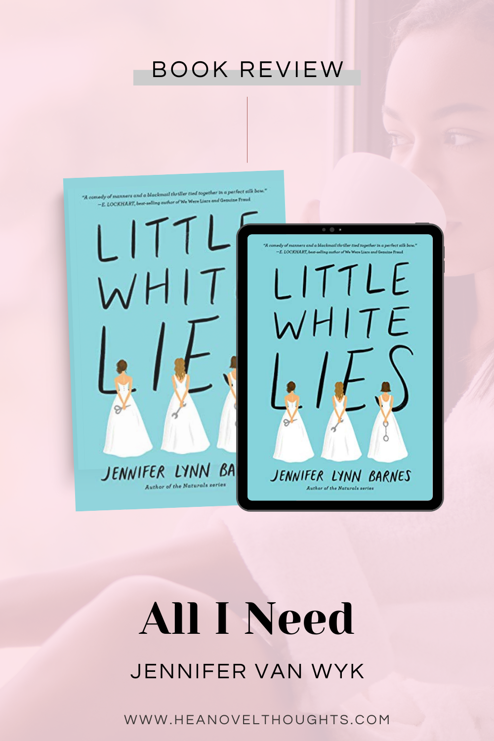 Review of Little White Lies by Jennifer Lynn Barnes - HEA Novel Thoughts