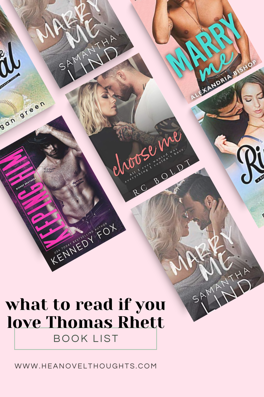 5 Books to Read after Listening to Marry My by Thomas Rhett