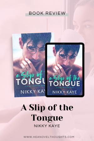 If you are looking for a sex fueled office romance with a competition between two co-workers then you will need to read A Slip of the Tongue.