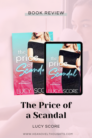 The Price of Scandal is a sexy, charming read filled with trying to take down a revenge plot with a brilliant hardworking heroine that everyone will love.