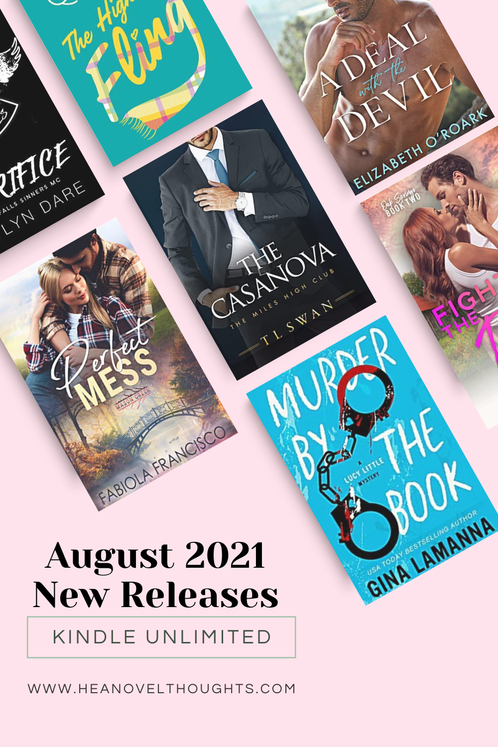 August 2021 New Book Releases in Kindle Unlimited