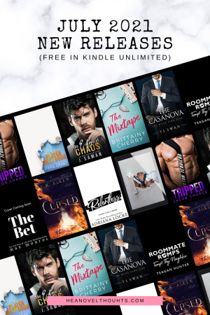 These nine July 2021 new book releases are going to be as hot as the temperatures outside and as always every book is free in Kindle Unlimited!