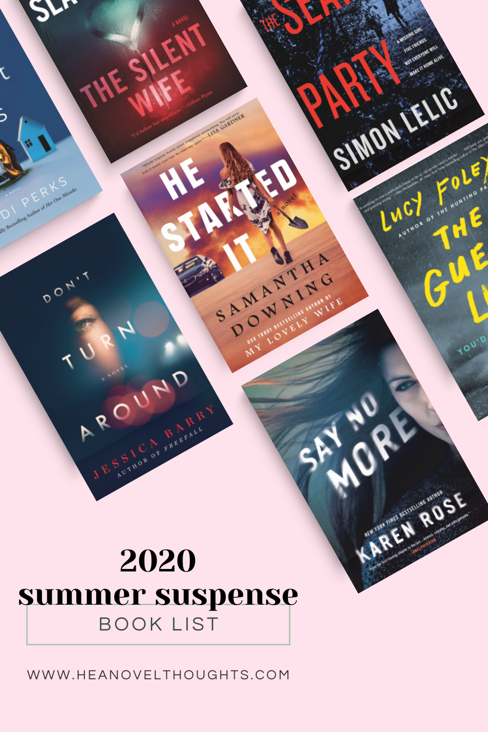 15 New Suspense Books Releasing Summer 2020