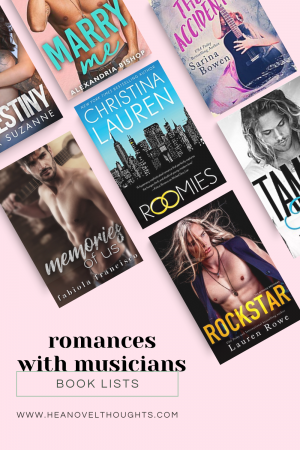 Rock star romances is one the most popular romance genres, but this romances with musicians list is going to be an eclectic mix of musical genres.