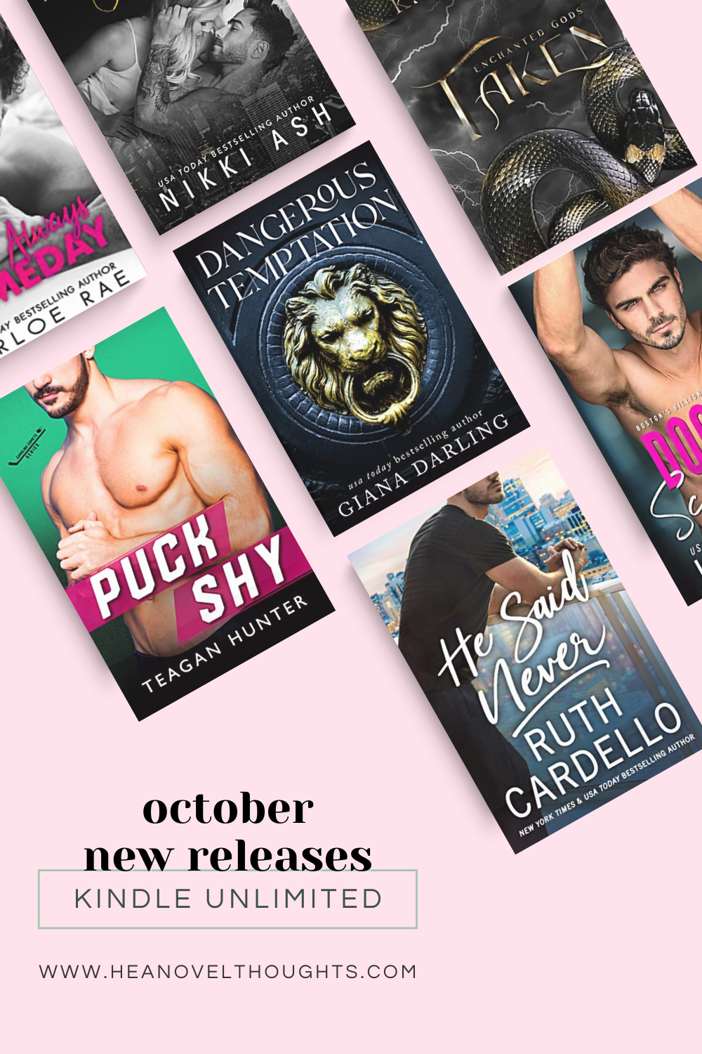 October 2021 New Releases in Kindle Unlimited